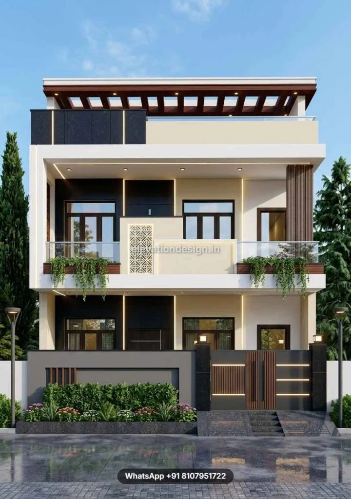 Premium Duplex Front Elevation Design Ideas
