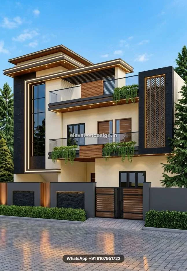 Simple 2 Storey Front Design