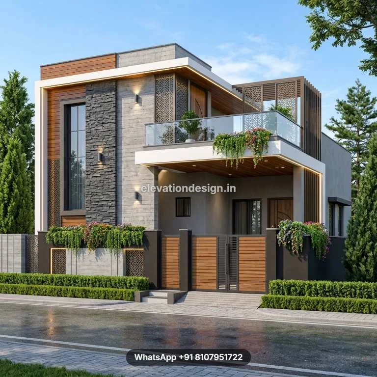 Single Floor House Design 3D