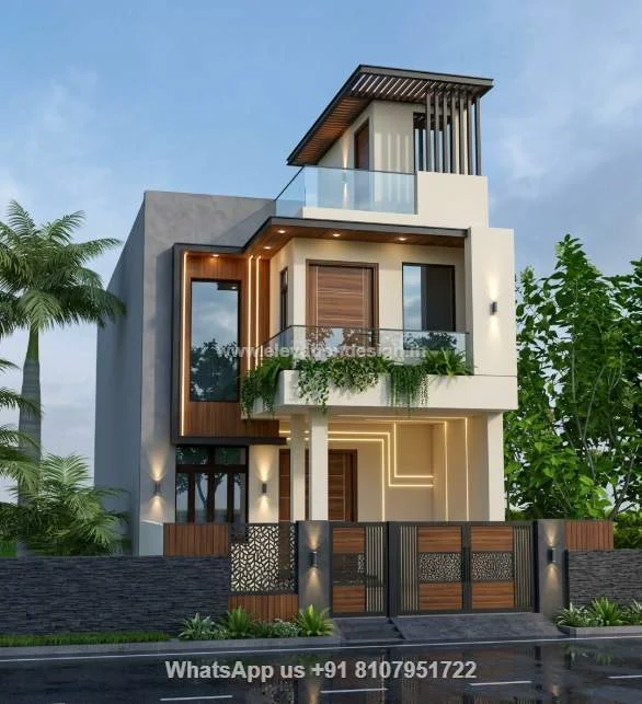 Small House 2 Floor Exterior