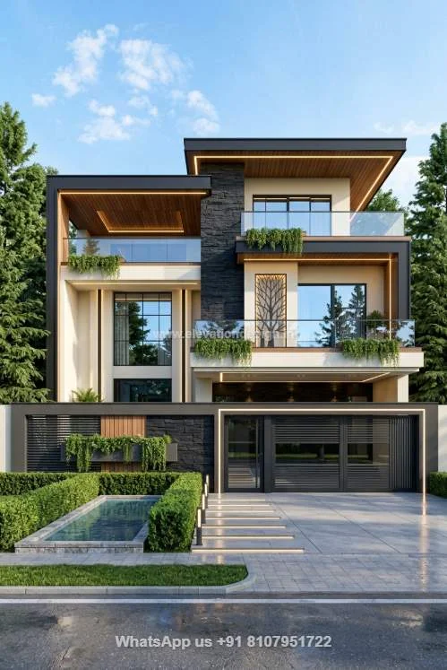 Small Villa Style 3d House