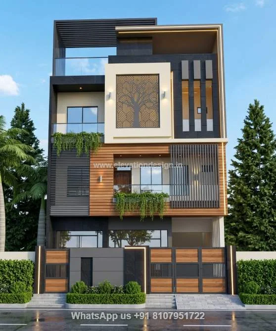 Three Story House 3d Design