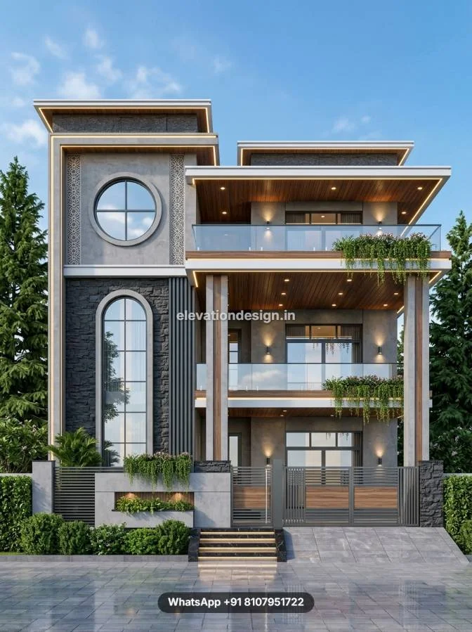 Traditional 2 Floor House Design