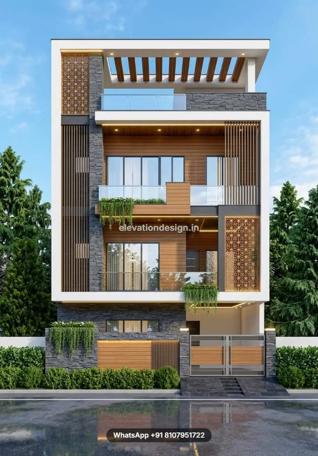 Triple Floor Exterior Design